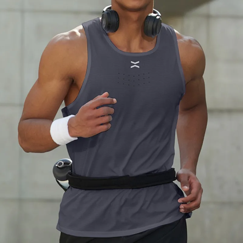 Sleeveless Undershirt - メンズノースリーブ体育館スポーツベスト,ランニング,ジョギング,トレーニングウェア,トレーニングウェア,アウトドア,マラソンタンク