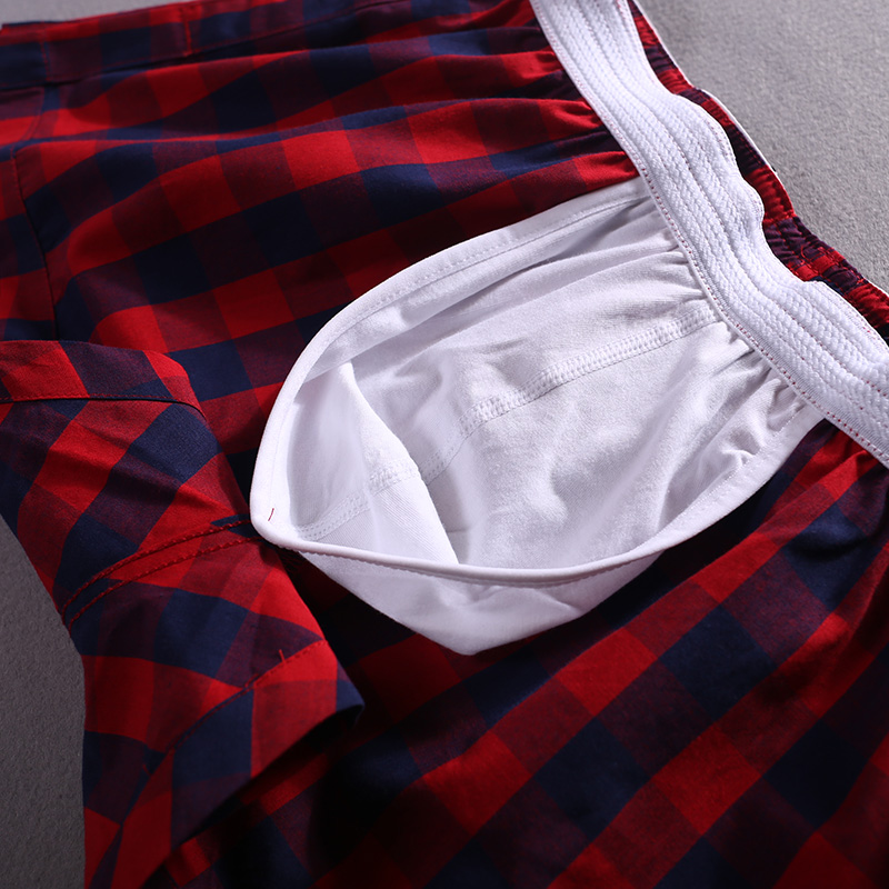 SEOBEAN メンズ セクシー コットン チェック柄 ショ - Boxer Brief Pack Cotton のレビューと価格