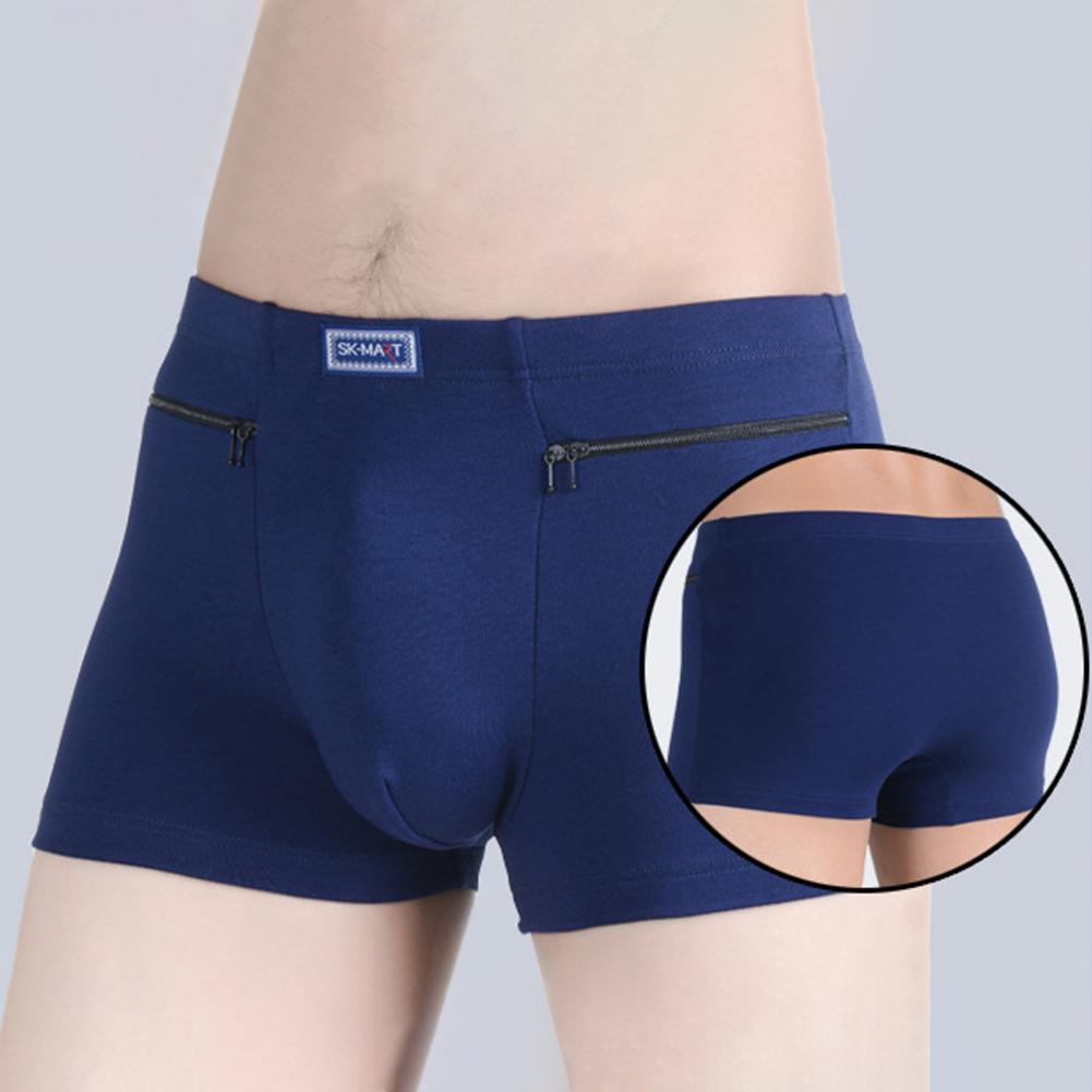 男性のポケット下着盗難防止ブリーフボクサーパンティーシームレ - Boxer Brief Pack Cotton のレビューと価格