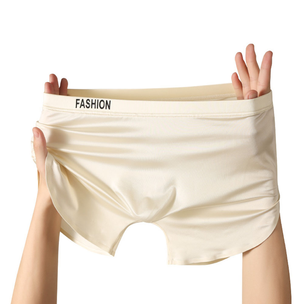 日常着用アイスシルクトランクス男性下着日常使用通気性 U 凸 - Trunk Breathable Men のレビューと価格