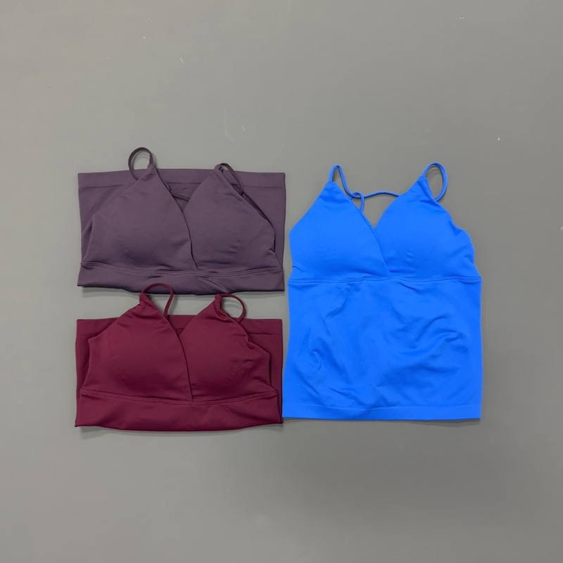 スポーツタンクトップ女性スリムボディシェイピングヨガホルター - Suspender Tank Top のレビューと価格