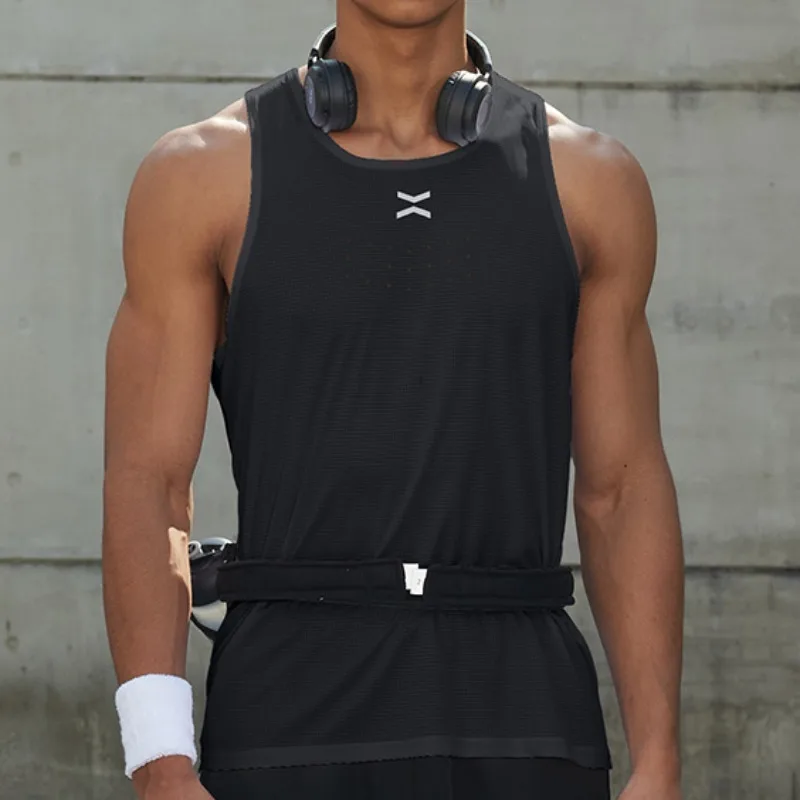 メンズノースリーブ体育館スポーツベスト,ランニング,ジョギン - Sleeveless Undershirt のレビューと価格