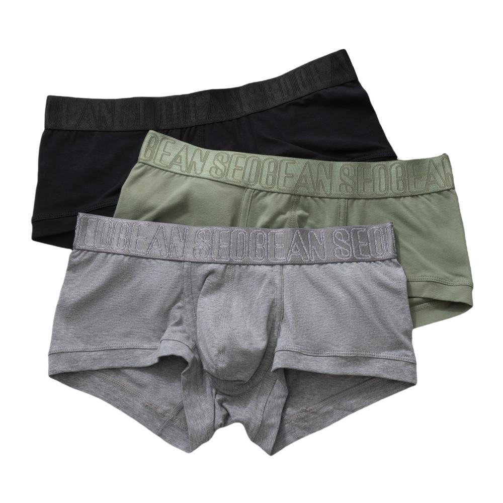 SEOBEAN-メンズコットンボクサーパンツ,セクシーな下着 - Boxer Brief Pack Cotton のレビューと価格
