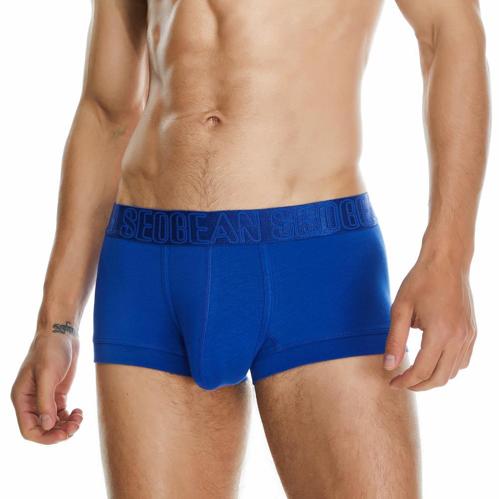 SEOBEAN-メンズコットンボクサーパンツ,セクシーな下着 - Boxer Brief Pack Cotton のレビューと価格